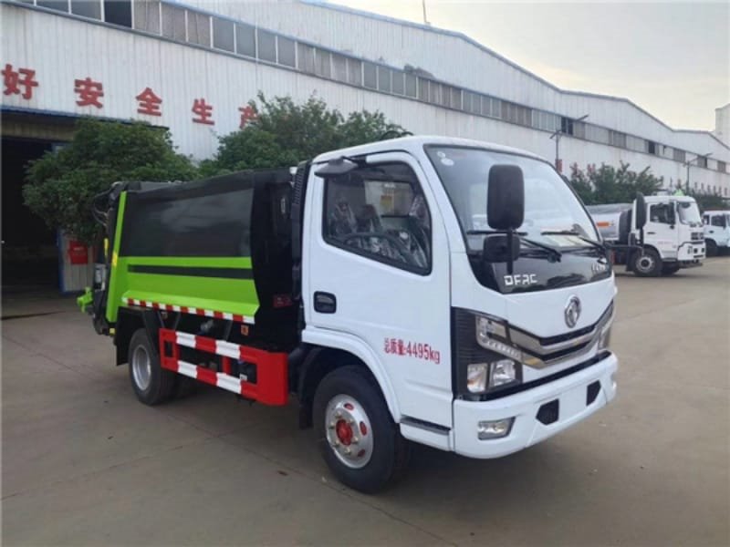 藍牌小型壓縮垃圾車