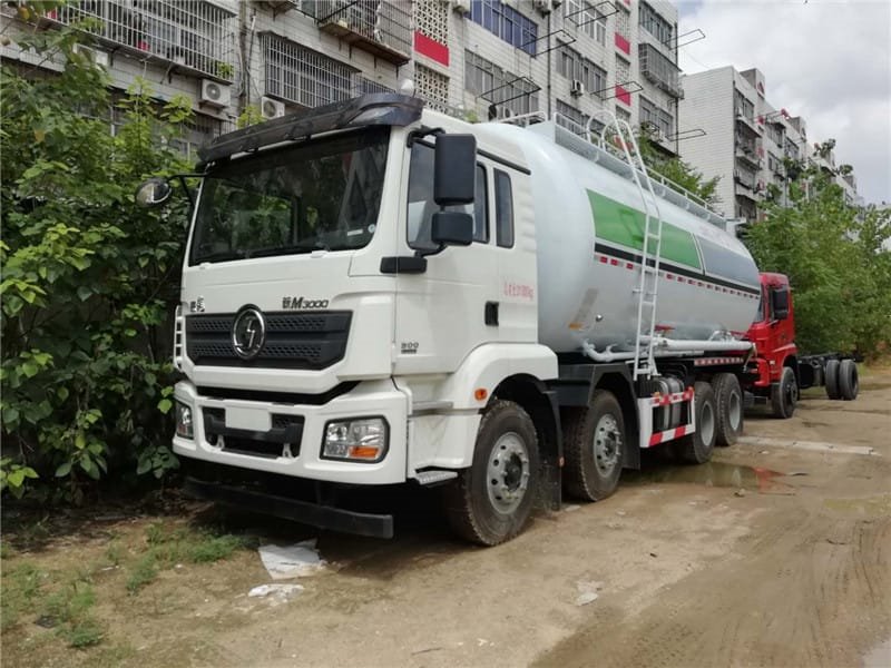 陜汽德龍30噸干混砂漿車直銷