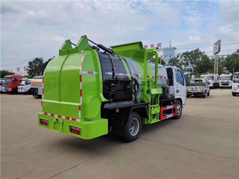 【國六】東風(fēng)多利卡方罐6方餐廚垃圾車