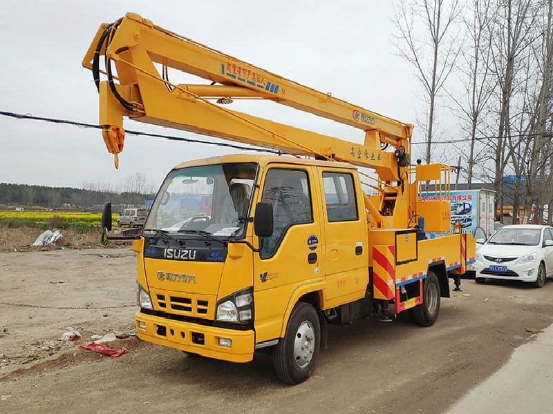 高空升降云梯作業(yè)車具體操作步驟