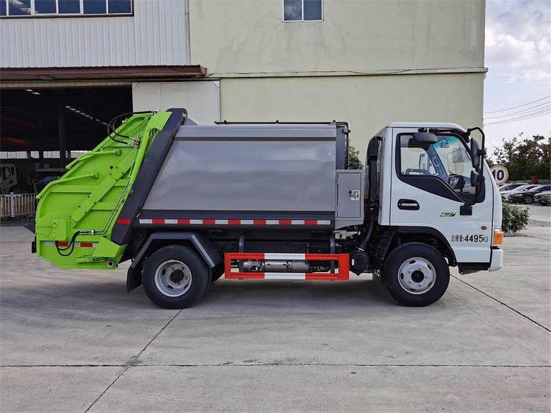 賣得好的國六江淮康鈴H3后掛桶壓縮垃圾車