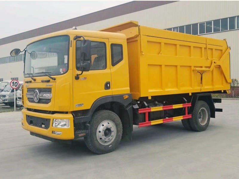 國六東風D9壓縮對接垃圾車
