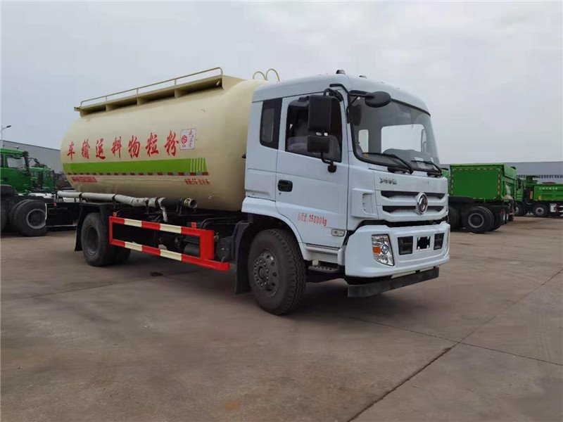 句容東風(fēng)天錦18方散裝水泥罐車(chē)粉粒物料車(chē)木炭粉運(yùn)輸車(chē)煙煤灰罐車(chē)廠家直銷(xiāo)