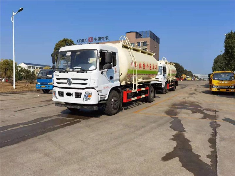 灤南國六16立方干混砂漿車散裝水泥罐車廠家