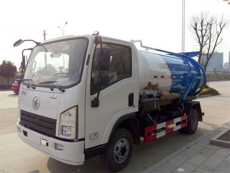 陜汽軒德8方吸污車盡享實在