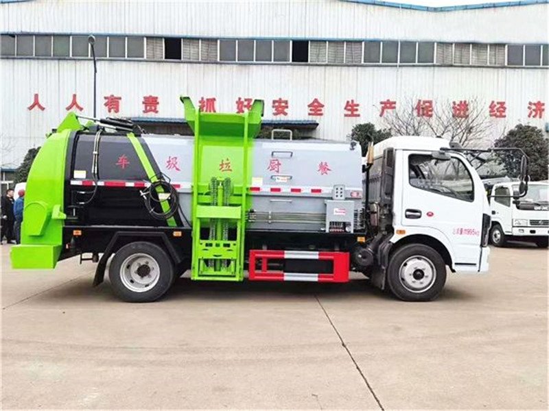 國(guó)六東風(fēng)大多利卡餐廚垃圾車(chē)周末價(jià)格
