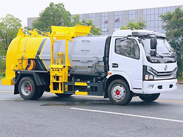 方罐國六東風(fēng)大多利卡8方餐垃圾車