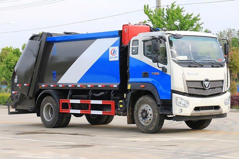 國六福田12方壓縮垃圾車