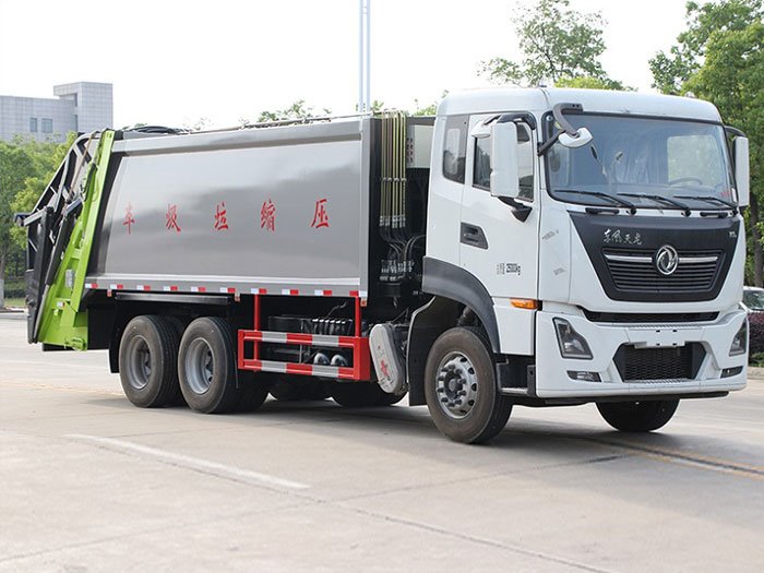 東風天龍國六18-20方壓縮垃圾車