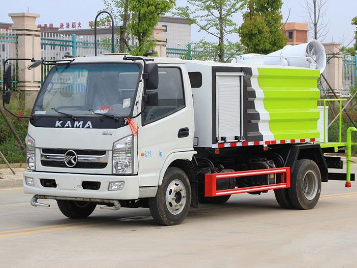 國六凱馬藍牌5噸多功能抑塵車