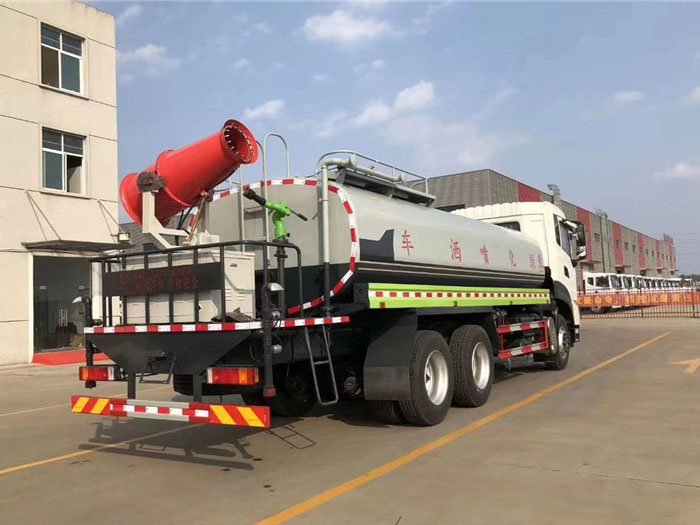 國(guó)六東風(fēng)天龍后八輪20噸噴霧車-綠化噴灑車