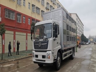 國六全鋁合金6.6米畜禽運輸車