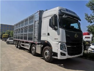 國六東風(fēng)柳汽前四后八52方鋁合金畜禽運(yùn)輸車