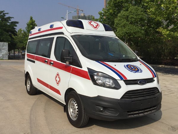 福特新全順V362中軸監(jiān)護(hù)型救護(hù)車-異形警燈