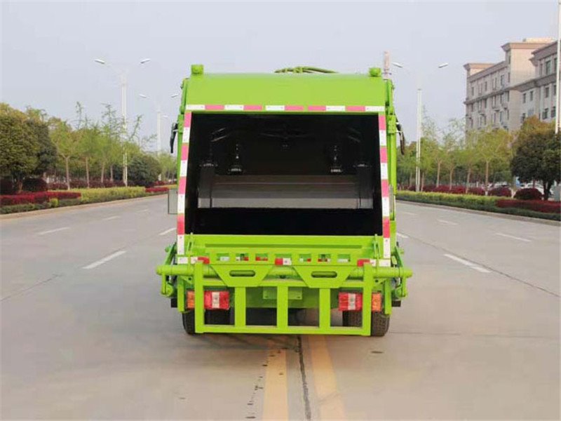國六凱馬4方藍牌壓縮式垃圾車