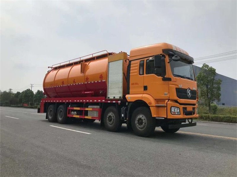 陜汽清洗吸污車配置