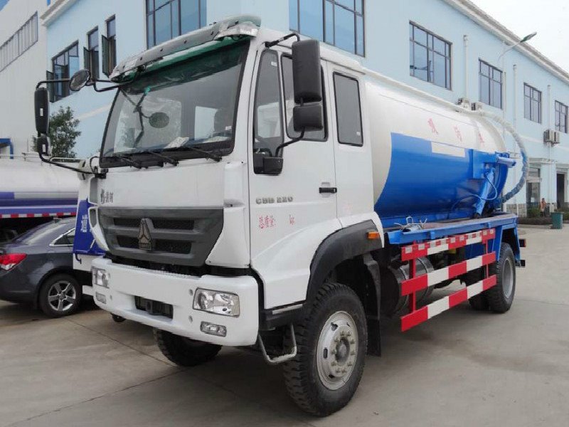 國六重汽10方吸污車型圖片