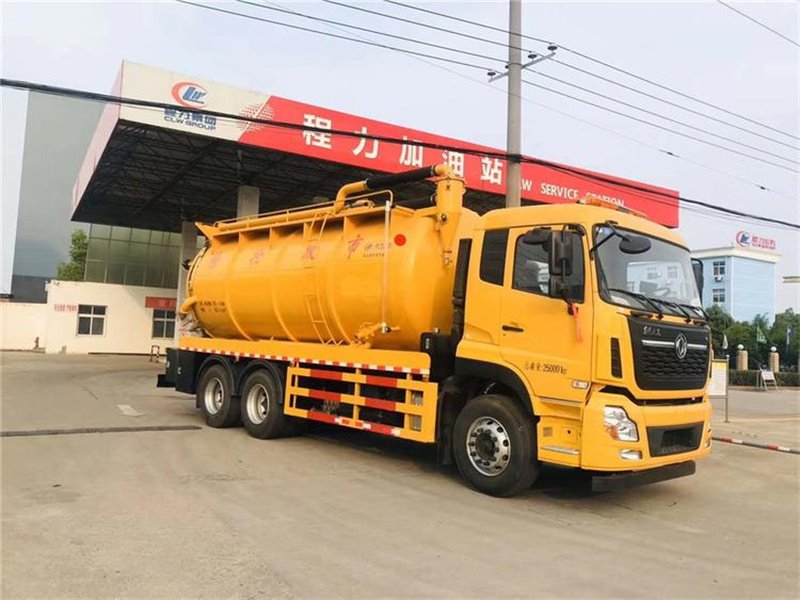 陜汽德龍清洗吸污車生產(chǎn)廠家
