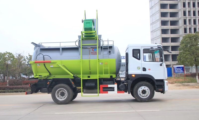 東風多利卡D9餐廚垃圾車環(huán)境衛(wèi)生主力軍