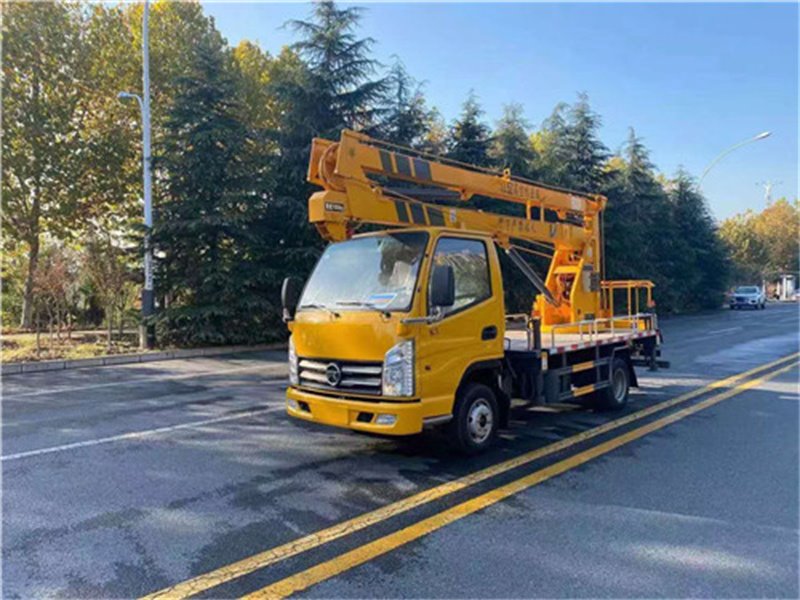 價格劃算的國六凱馬藍(lán)牌13.5米高空作業(yè)車
