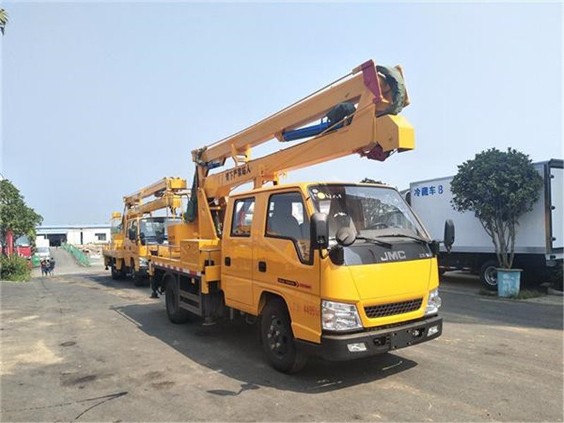江鈴12米藍牌高空作業(yè)車綜合性價高