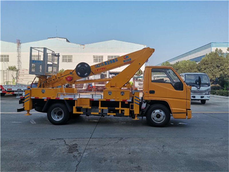 16米江鈴藍(lán)牌伸縮臂式高空作業(yè)車值得購買