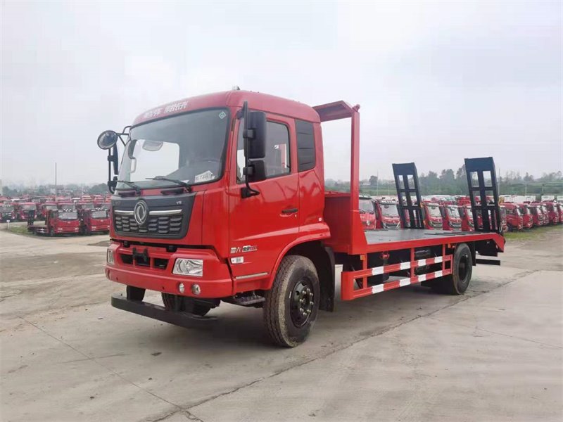 國六?東風(fēng)天錦??單橋??平板?拖車??可分期付款