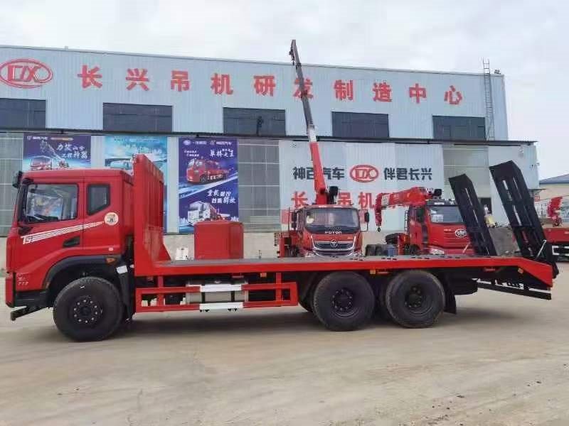 后八輪平板車東風(fēng)神華??T5價格
