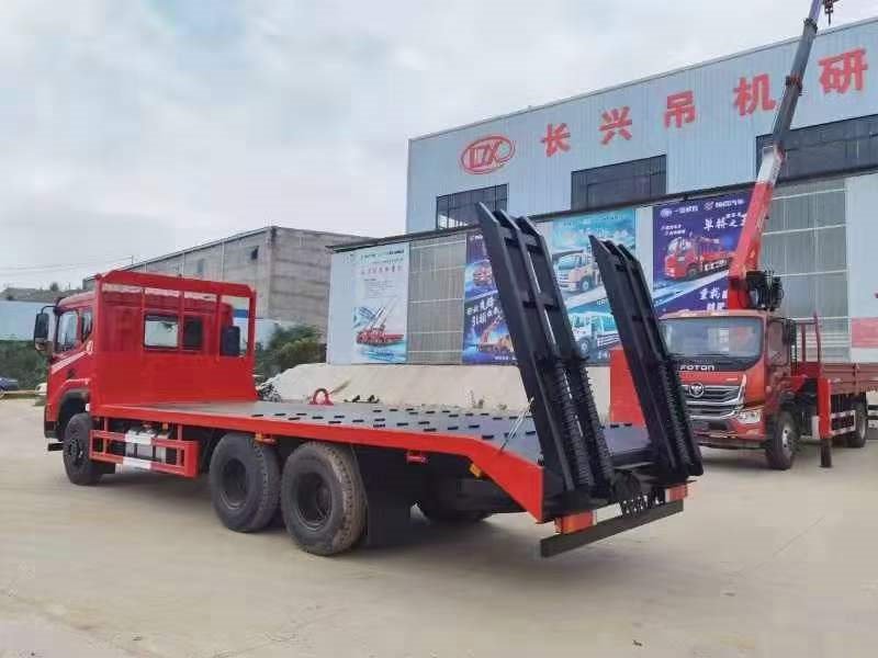 后八輪平板車東風(fēng)神華??T5價格