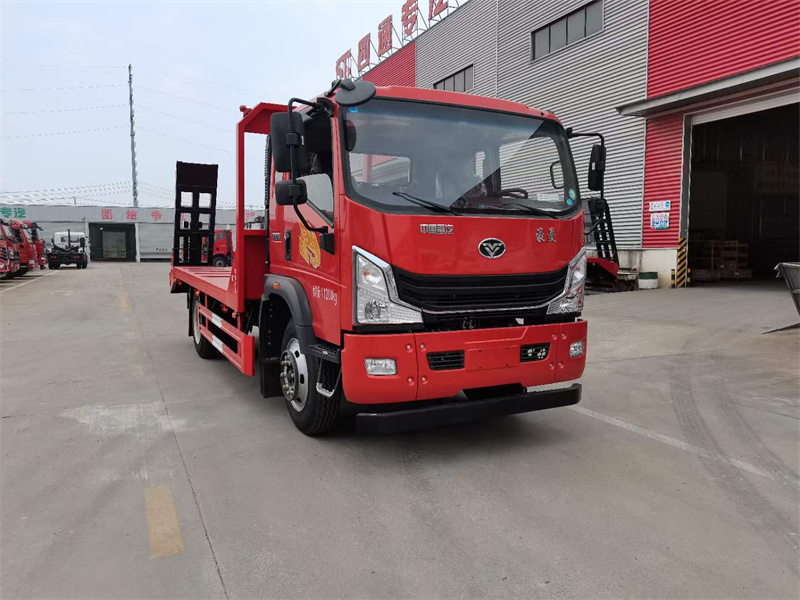 重汽豪曼平板車黃牌生產(chǎn)廠家