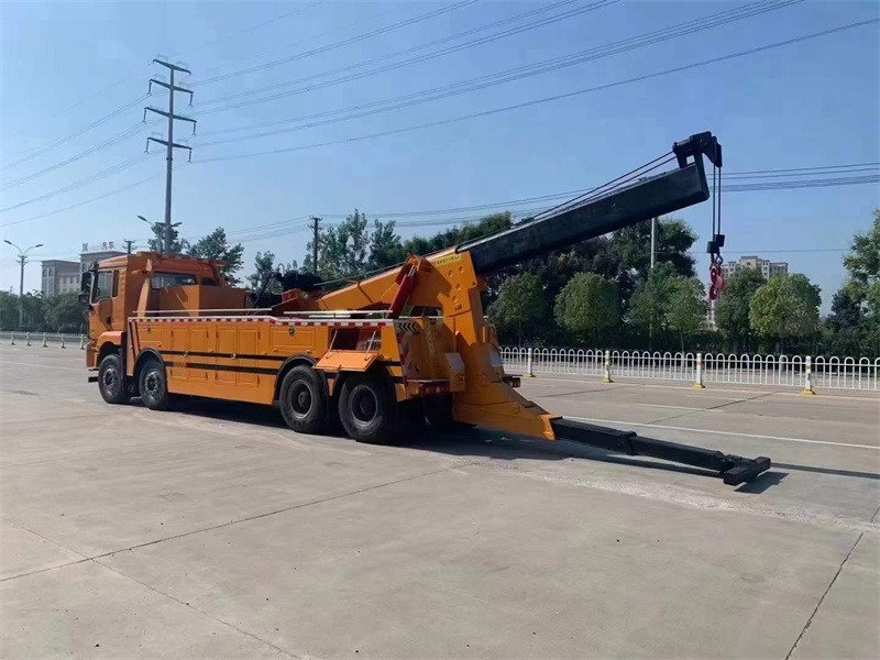陜汽德龍新M3000重型一拖一清障車