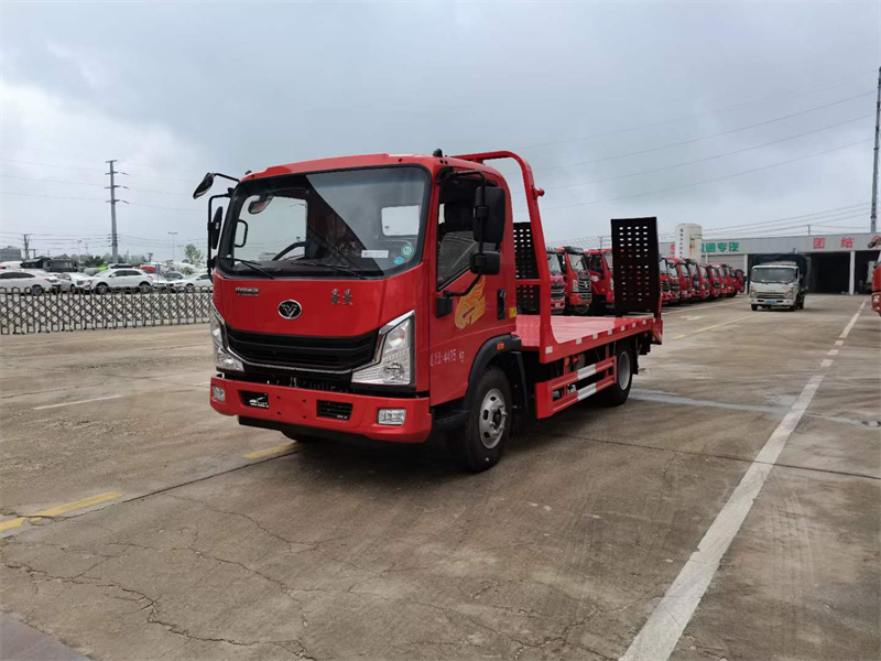 重汽豪曼藍(lán)牌平板車(chē)性?xún)r(jià)高
