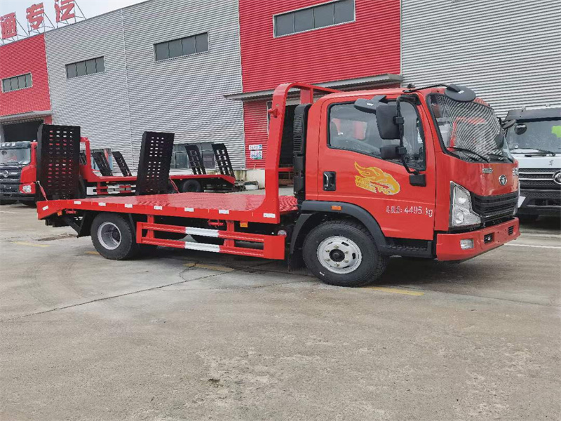 重汽豪曼藍(lán)牌平板車(chē)性?xún)r(jià)高