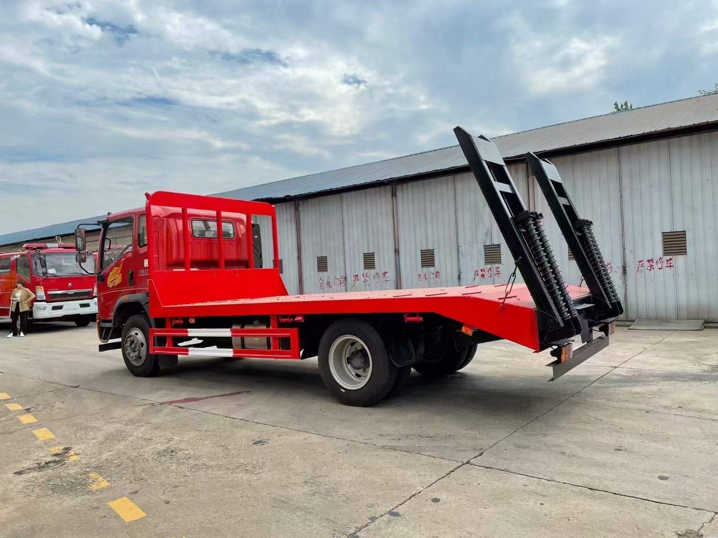 平板運輸車重?豪汽?曼4500濰柴190馬力