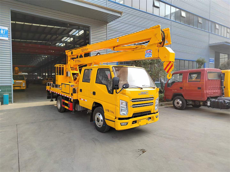 16米折臂高空作業(yè)車廠家報價