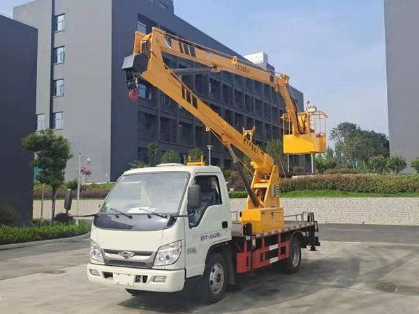 福田小卡之星13.5米高空作業(yè)車