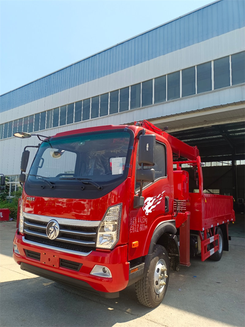 重汽王牌國六藍(lán)牌隨車吊