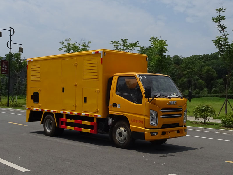 江鈴黃牌移動電源車