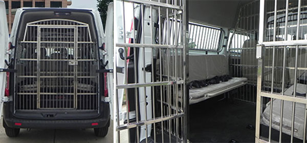 國六江鈴福特全順囚車-汽油版