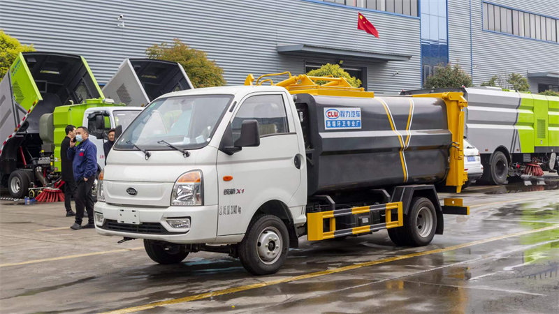 國六凱馬側(cè)裝壓縮垃圾車