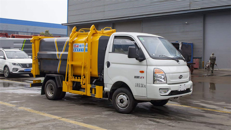 國六凱馬側(cè)裝壓縮垃圾車