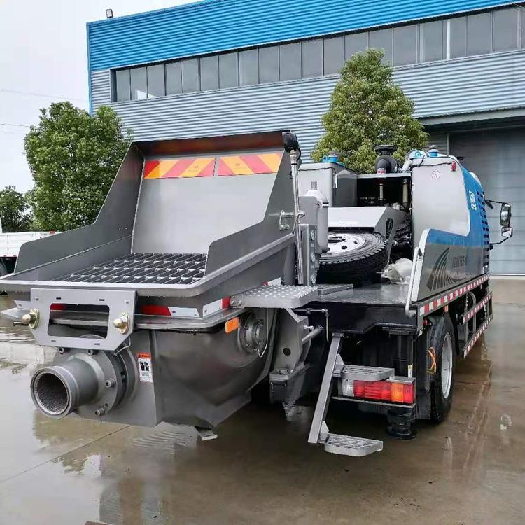 程力國六解放混凝土輸送泵車