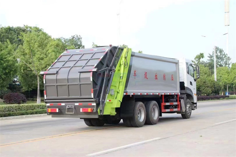 東風(fēng)天龍后雙橋18方壓縮垃圾車