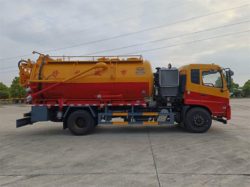 東風(fēng)天錦清洗吸污車不超重