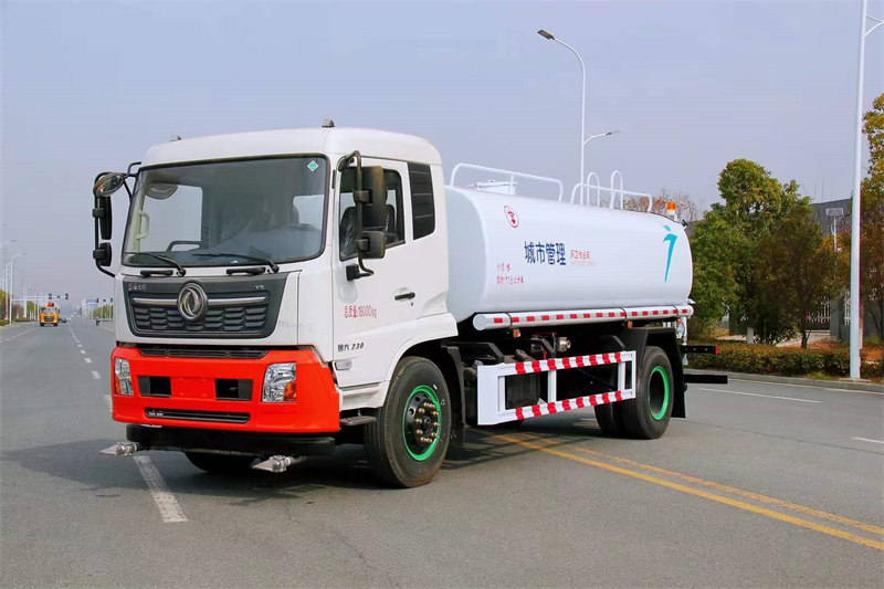東風(fēng)天錦15方灑水車環(huán)保白