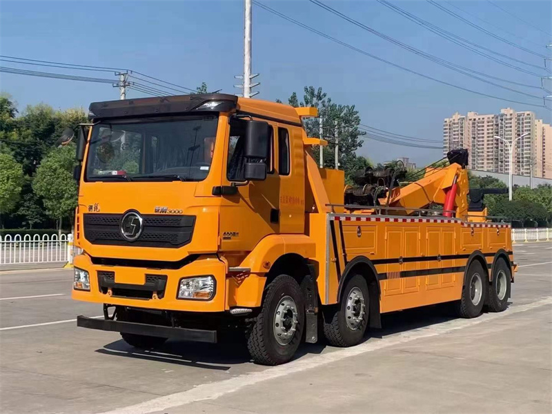 陜汽德龍新M3000重型一拖一清障車