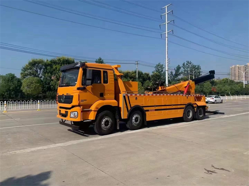 陜汽德龍新M3000重型一拖一清障車
