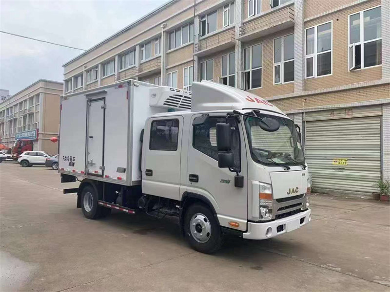 JAC帥鈴國六雙排冷藏車