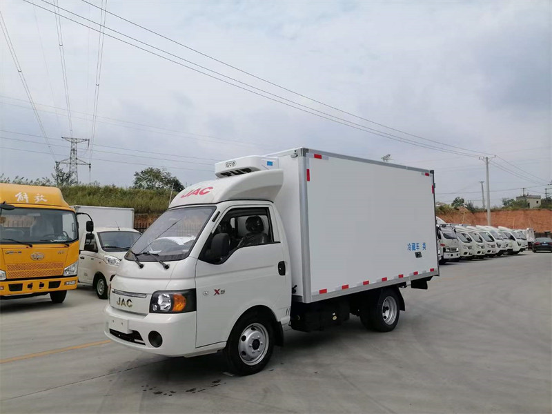 國六江淮愷達X5冷藏車后雙胎承載力更強