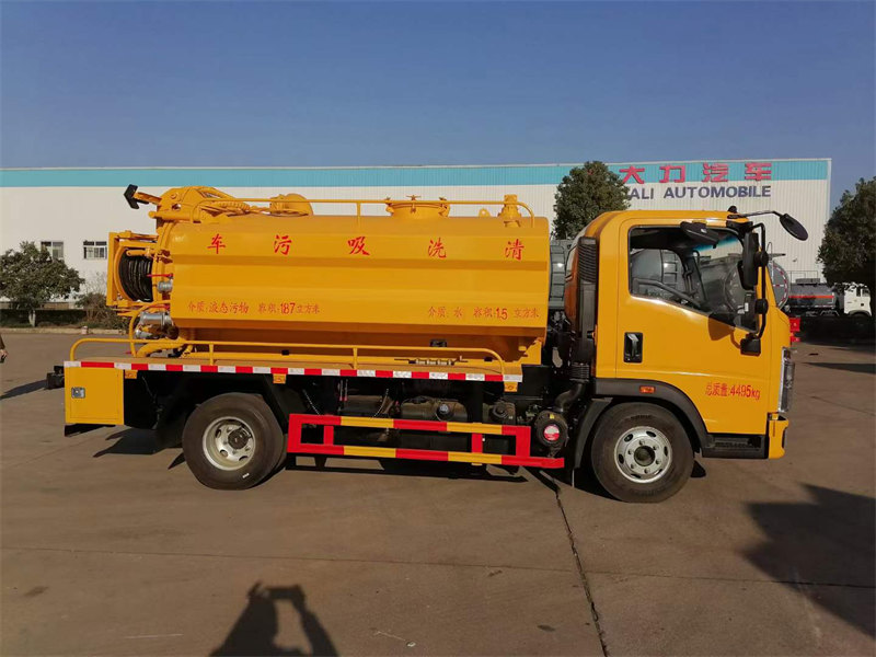 國六清洗吸污車湖北廠家